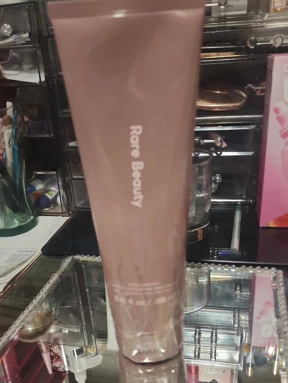 Rare Beauty Muted Mauve-Taupe Tube